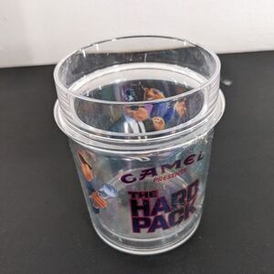 Vintage 1991 Joe Camel‎ The Hard Pack Plastic Tumbler Cup, Camel Cigarettes